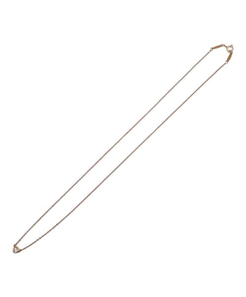 TIFFANY & Co.（ティファニー）TIFFANY & Co. (ティファニー) バイザヤード 1Pダイヤモンドネックレス サイズ:40.5cmの古着・服飾アイテム