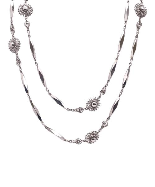 NO BRAND（ノーブランド）NO BRAND (ノーブランド) プラチナネックレス サイズ:60cmの古着・服飾アイテム