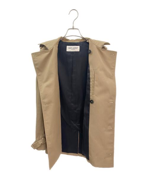 Saint Laurent Paris（サンローランパリ）Saint Laurent Paris (サンローランパリ) トレンチコート ベージュ サイズ:36の古着・服飾アイテム