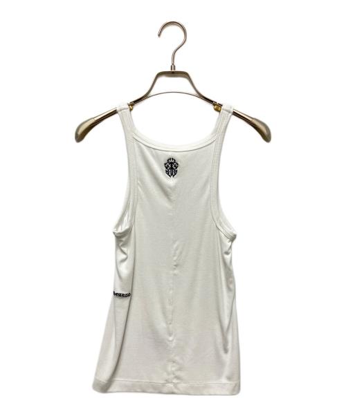 CHROME HEARTS（クロムハーツ）CHROME HEARTS (クロムハーツ) Y NOT Vine Dagger Embroidery Tank Top ヴァインダガー 刺繍ロゴタンクトップ ホワイト サイズ:Sの古着・服飾アイテム