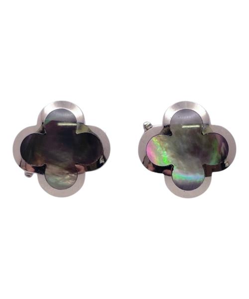 VAN CLEEF & ARPELS（ヴァンクリーフ＆アーペル）VAN CLEEF & ARPELS (ヴァンクリーフ＆アーペル) ピュアアルハンブラ ブラックシェル イヤリングピアスの古着・服飾アイテム