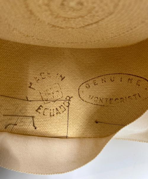 HERMES（エルメス）HERMES (エルメス) パナマハット CHAPEAU MALIBU B BORDE ベージュ サイズ:58の古着・服飾アイテム