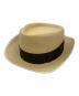 HERMES（エルメス）の古着「パナマハット CHAPEAU MALIBU B BORDE」｜ベージュ