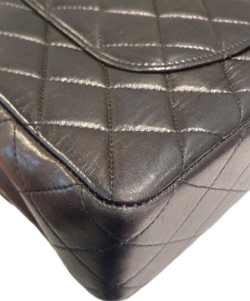 CHANEL（シャネル）CHANEL (シャネル) マトラッセ 親子バッグ ブラック×ゴールド金具 サイズ:25の古着・服飾アイテム