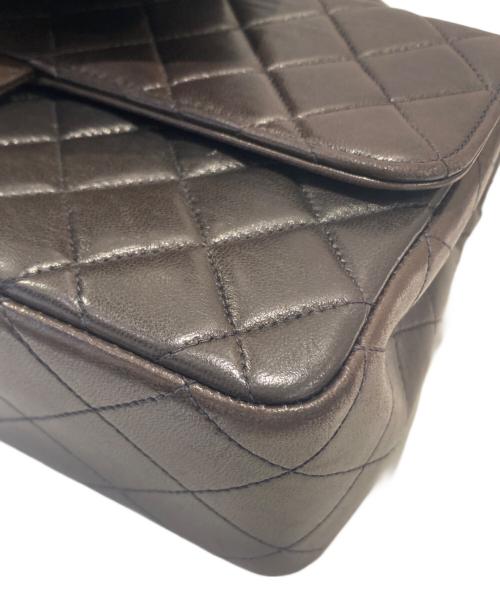 CHANEL（シャネル）CHANEL (シャネル) マトラッセ 親子バッグ ブラック×ゴールド金具 サイズ:25の古着・服飾アイテム