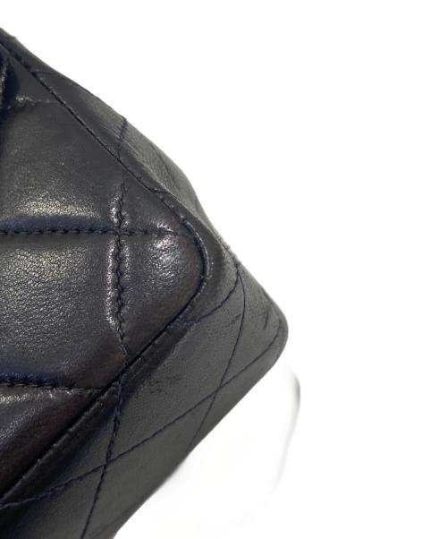 CHANEL（シャネル）CHANEL (シャネル) マトラッセ 親子バッグ ブラック×ゴールド金具 サイズ:25の古着・服飾アイテム
