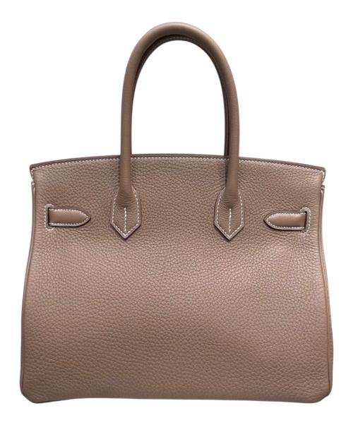 HERMES（エルメス）HERMES (エルメス) バーキン30/シルバー金具/トゴ/エトゥープ/W刻印 エトゥープ×シルバー金具 サイズ:30の古着・服飾アイテム