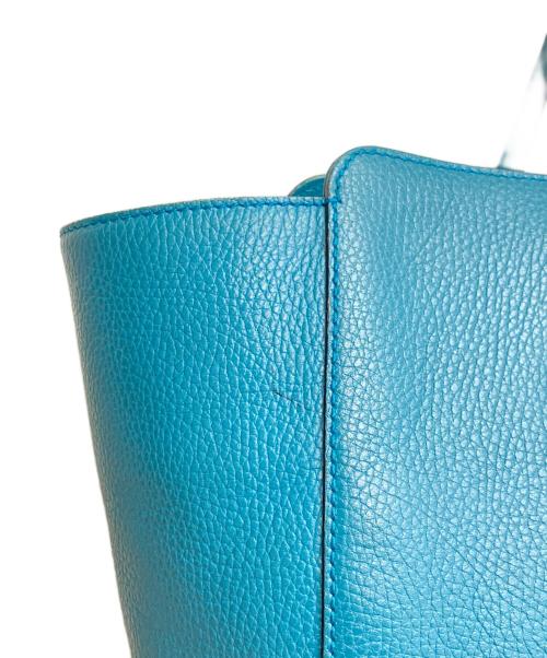 GUCCI（グッチ）GUCCI (グッチ) スウィング トートバッグ ターコイズの古着・服飾アイテム