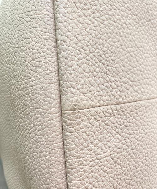 PRADA（プラダ）PRADA (プラダ) レザー トートバッグ ピンクベージュの古着・服飾アイテム