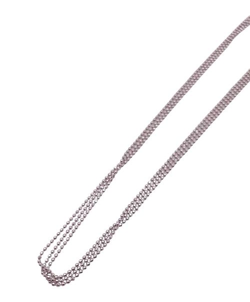 NO BRAND（ノーブランド）NO BRAND (ノーブランド) ボールチェーンネックレス サイズ:-の古着・服飾アイテム