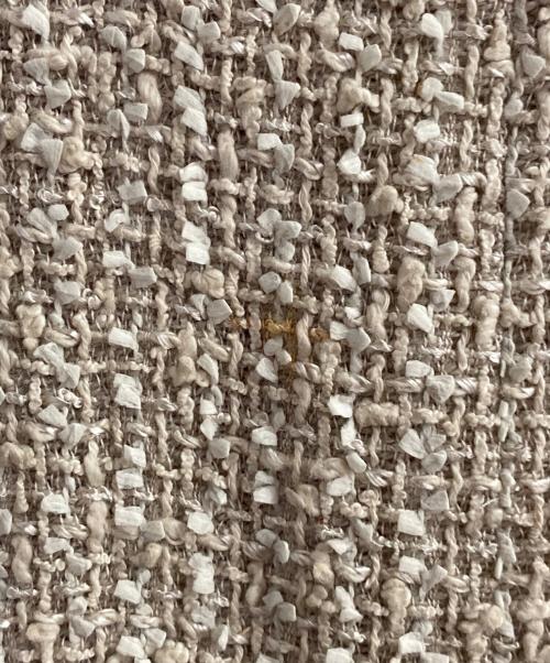 CHANEL（シャネル）CHANEL (シャネル) ツイードセットアップ ベージュ サイズ:42の古着・服飾アイテム