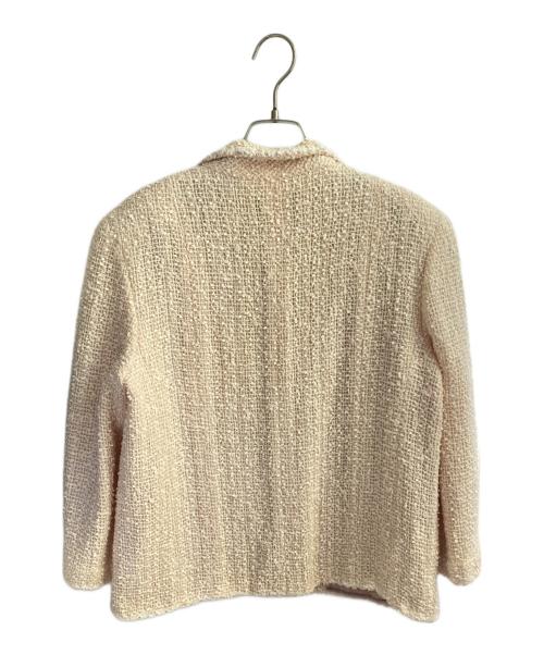 CHANEL（シャネル）CHANEL (シャネル) ツイードジャケット ライトピンク サイズ:42の古着・服飾アイテム