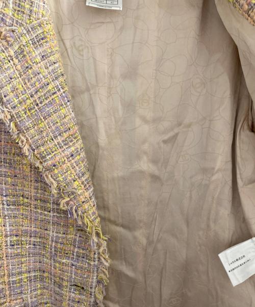 CHANEL（シャネル）CHANEL (シャネル) ツイードジャケット マルチカラー サイズ:42の古着・服飾アイテム