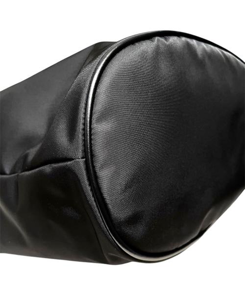 PRADA（プラダ）PRADA (プラダ) プラダ マリナースモール Re-Nylon バケットバッグ ブラック×ベージュ サイズ:スモールの古着・服飾アイテム