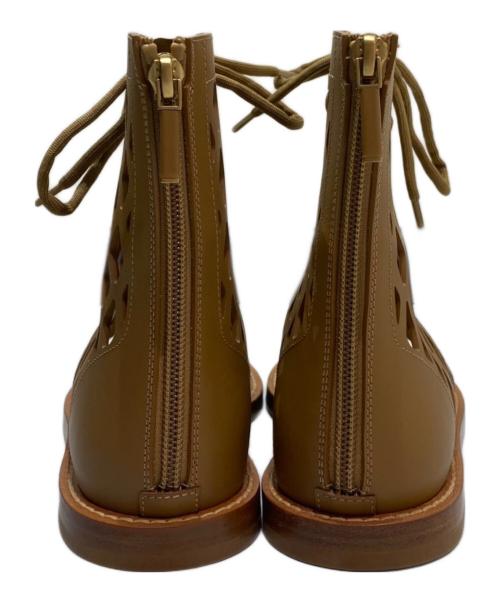 Christian Dior（クリスチャン ディオール）Christian Dior (クリスチャン ディオール) D-TRAPレースアップシューズ ブラウン サイズ:35 1/2の古着・服飾アイテム