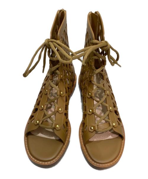 Christian Dior（クリスチャン ディオール）Christian Dior (クリスチャン ディオール) D-TRAPレースアップシューズ ブラウン サイズ:35 1/2の古着・服飾アイテム
