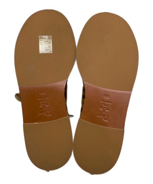 Christian Dior（クリスチャン ディオール）Christian Dior (クリスチャン ディオール) D-TRAPレースアップシューズ ブラウン サイズ:35 1/2の古着・服飾アイテム