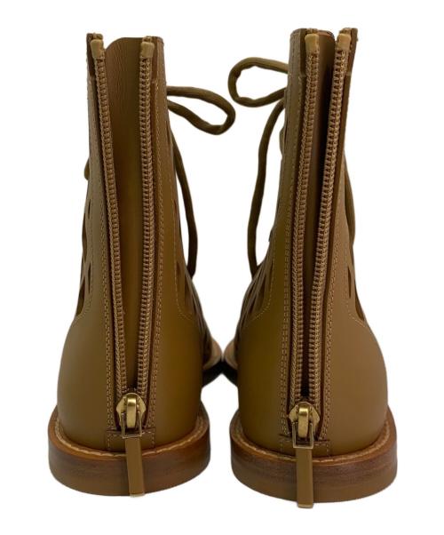 Christian Dior（クリスチャン ディオール）Christian Dior (クリスチャン ディオール) D-TRAPレースアップシューズ ブラウン サイズ:35 1/2の古着・服飾アイテム