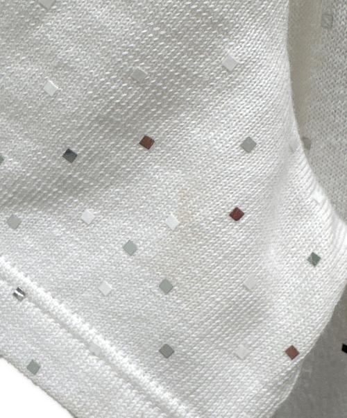 CHANEL（シャネル）CHANEL (シャネル) ココマークスリットロングワンピース ホワイト サイズ:34の古着・服飾アイテム