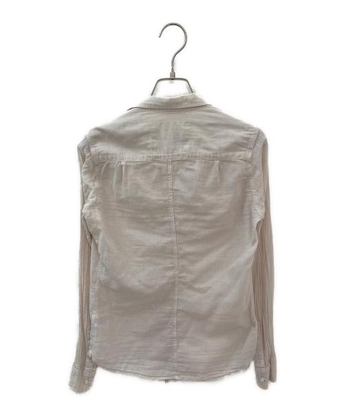 Frank&Eileen（フランクアンドアイリーン）Frank&Eileen (フランクアンドアイリーン) 長袖シャツ ベージュ サイズ:XSの古着・服飾アイテム