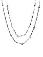 NO BRANDノーブランド）の古着「プラチナネックレス」