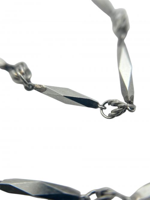 NO BRAND（ノーブランド）NO BRAND (ノーブランド) プラチナネックレス サイズ:80cmの古着・服飾アイテム