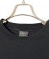 中古・古着 BALENCIAGA (バレンシアガ) バックロゴプリントオーバサイズTシャツ ブラック サイズ:L：40000円