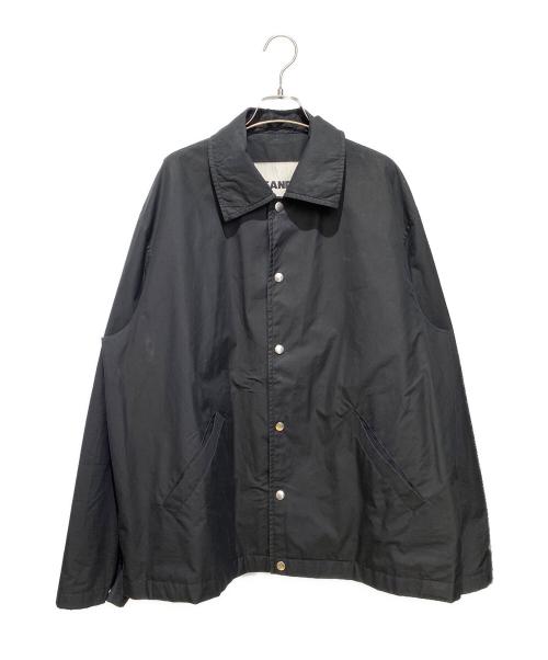 JIL SANDER（ジルサンダー）JIL SANDER (ジルサンダー) コーチジャケット ブラック サイズ:52の古着・服飾アイテム