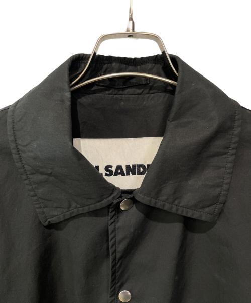 JIL SANDER（ジルサンダー）JIL SANDER (ジルサンダー) コーチジャケット ブラック サイズ:52の古着・服飾アイテム