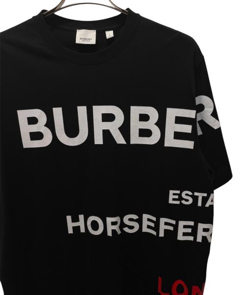 BURBERRY（バーバリー）BURBERRY (バーバリー) ロゴカットソー ブラック サイズ:Lの古着・服飾アイテム
