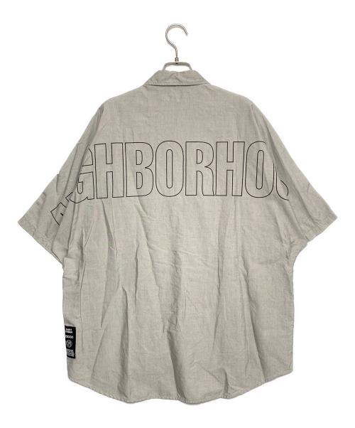 NEIGHBORHOOD（ネイバーフッド）NEIGHBORHOOD (ネイバーフッド) BIG LOGO C-SHIRT.SS ライトグレー サイズ:Mの古着・服飾アイテム