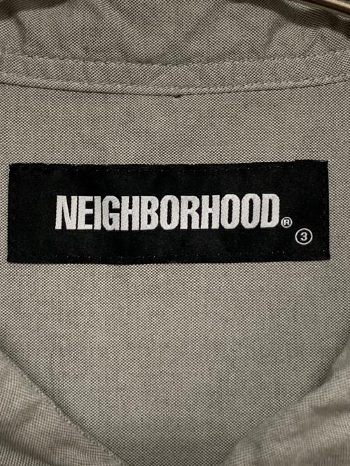 NEIGHBORHOOD（ネイバーフッド）NEIGHBORHOOD (ネイバーフッド) BIG LOGO C-SHIRT.SS ライトグレー サイズ:Mの古着・服飾アイテム