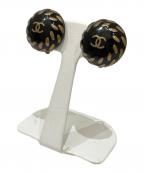 CHANELシャネル）の古着「ココマークイヤリング」｜ブラック