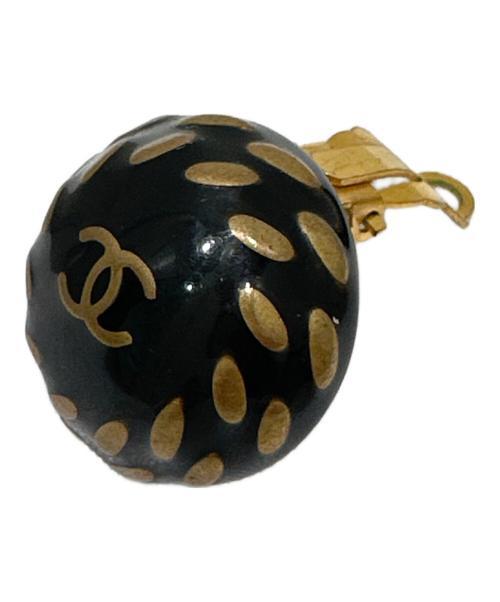 CHANEL（シャネル）CHANEL (シャネル) ココマークイヤリング ブラックの古着・服飾アイテム