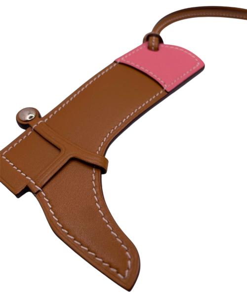 HERMES（エルメス）HERMES (エルメス) パドックブーツチャーム ブラウン サイズ:-の古着・服飾アイテム