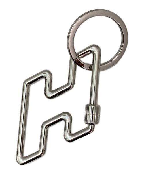 HERMES（エルメス）HERMES (エルメス) キーホルダー 《H・トゥ・スピード》 シルバーの古着・服飾アイテム