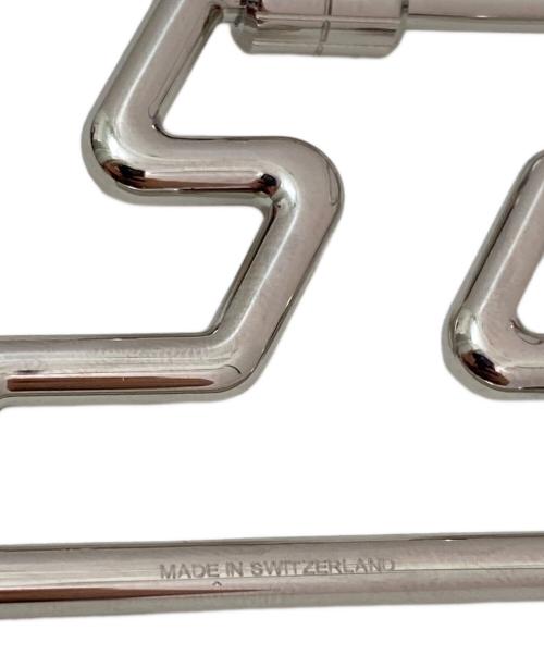 HERMES（エルメス）HERMES (エルメス) キーホルダー 《H・トゥ・スピード》 シルバーの古着・服飾アイテム