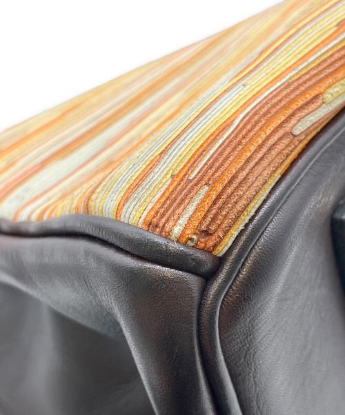 HERMES（エルメス）HERMES (エルメス) バーキン35/ヴァレニア×ヴィヴラート/□G:2003年ハンドバッグ/シルバー金具 ブラウン×マルチカラー サイズ:35の古着・服飾アイテム