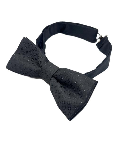 LOUIS VUITTON（ルイ ヴィトン）LOUIS VUITTON (ルイ ヴィトン) ボウタイ・モノグラム S00 ブラックの古着・服飾アイテム