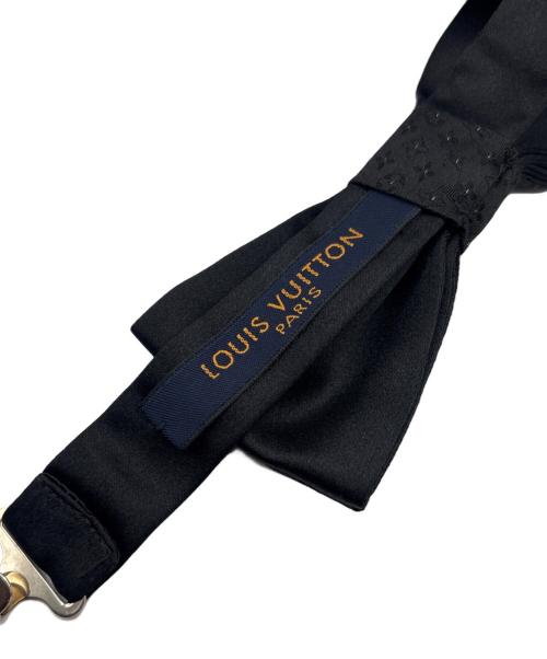 LOUIS VUITTON（ルイ ヴィトン）LOUIS VUITTON (ルイ ヴィトン) ボウタイ・モノグラム S00 ブラックの古着・服飾アイテム