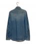 BALMAIN (バルマン) BALMAIN DENIM SHIRT/ロゴワッペンデニムシャツ インディゴ サイズ:37：27000円