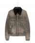 BALMAIN（バルマン）の古着「ストーンウォッシュデニムジャケット」｜グレー×ブラック