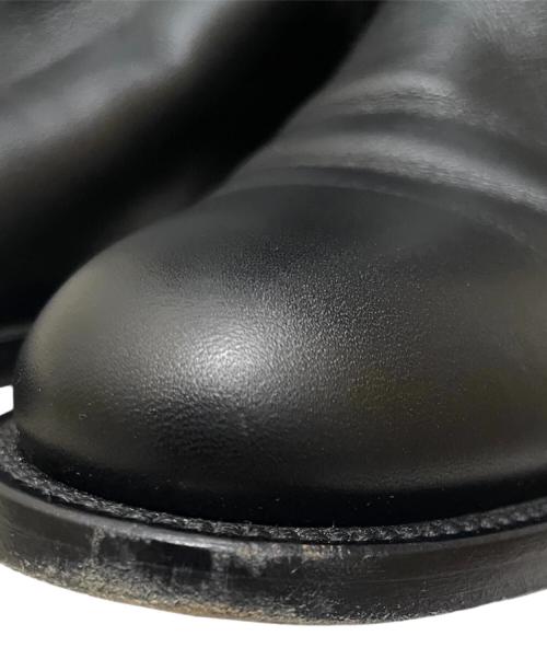 HERMES（エルメス）HERMES (エルメス) ケリーバックルサイハイブーツ ブラック×シルバー金具 サイズ:36の古着・服飾アイテム