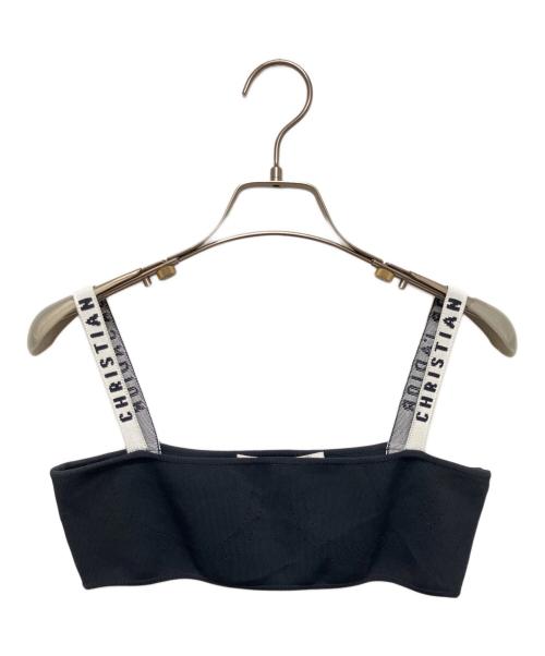Christian Dior（クリスチャン ディオール）Christian Dior (クリスチャン ディオール) J'ADIORチューブトップ ブラック サイズ:Sの古着・服飾アイテム