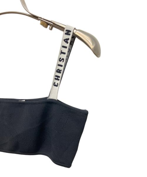 Christian Dior（クリスチャン ディオール）Christian Dior (クリスチャン ディオール) J'ADIORチューブトップ ブラック サイズ:Sの古着・服飾アイテム