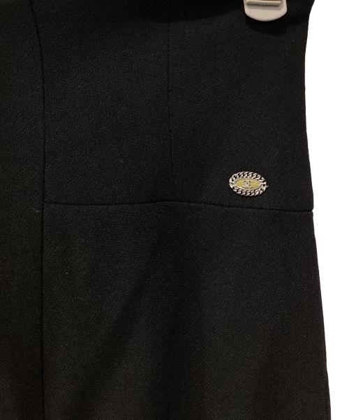 CHANEL（シャネル）CHANEL (シャネル) タイトスカート ブラック サイズ:38の古着・服飾アイテム