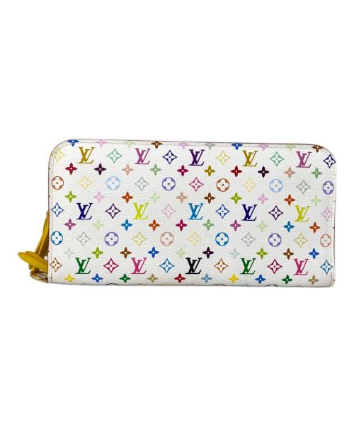 LOUIS VUITTON（ルイ ヴィトン）LOUIS VUITTON (ルイ ヴィトン) ポルトフォイユ・アンソリット シトロン ホワイト×イエローの古着・服飾アイテム