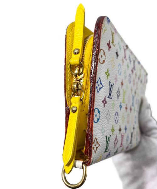 LOUIS VUITTON（ルイ ヴィトン）LOUIS VUITTON (ルイ ヴィトン) ポルトフォイユ・アンソリット シトロン ホワイト×イエローの古着・服飾アイテム