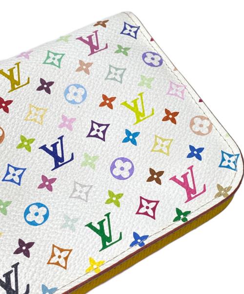 LOUIS VUITTON（ルイ ヴィトン）LOUIS VUITTON (ルイ ヴィトン) ポルトフォイユ・アンソリット シトロン ホワイト×イエローの古着・服飾アイテム