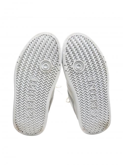 CELINE（セリーヌ）CELINE (セリーヌ) ブロック ウェッジ ミッドスニーカー ホワイト サイズ:37の古着・服飾アイテム